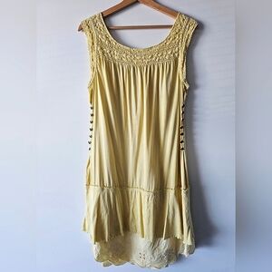 Free People Silk Dress Large